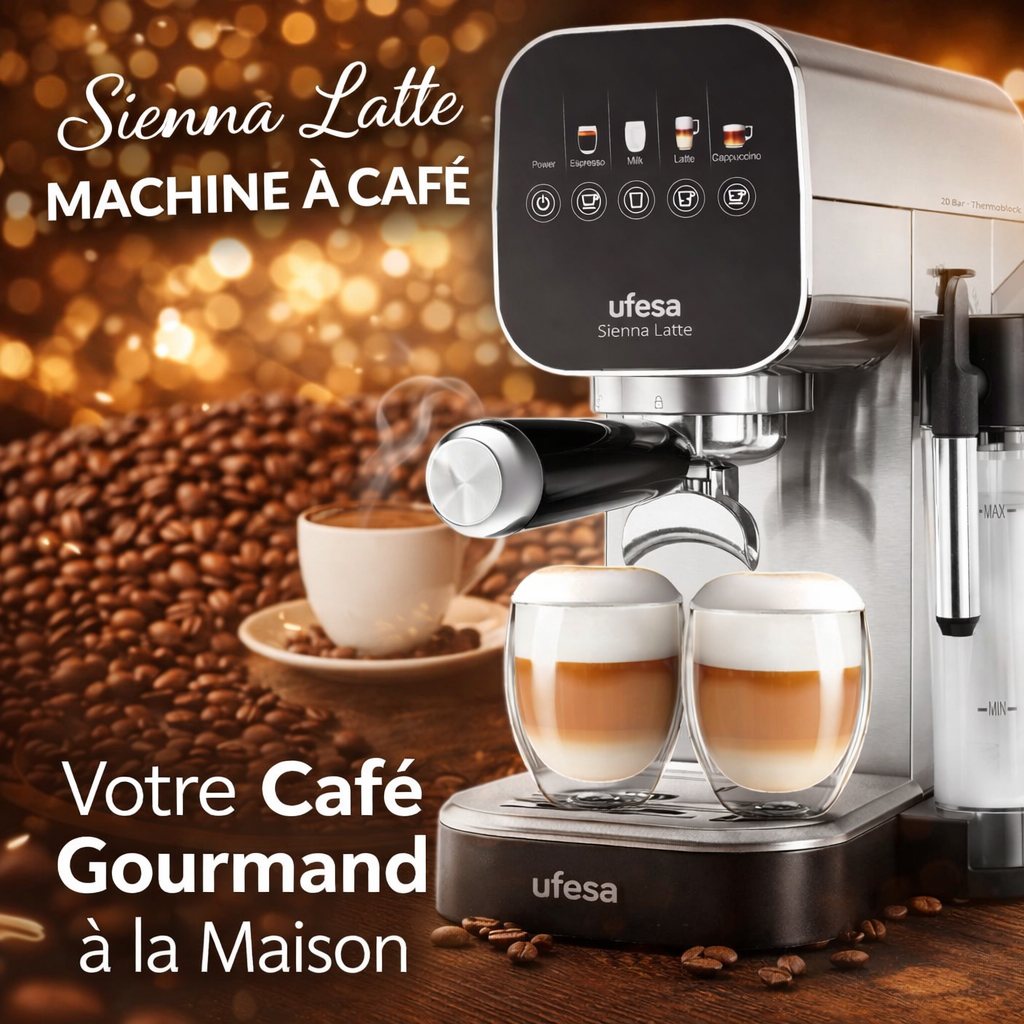 Ufesa Sienna Latte Kaffeemaschine