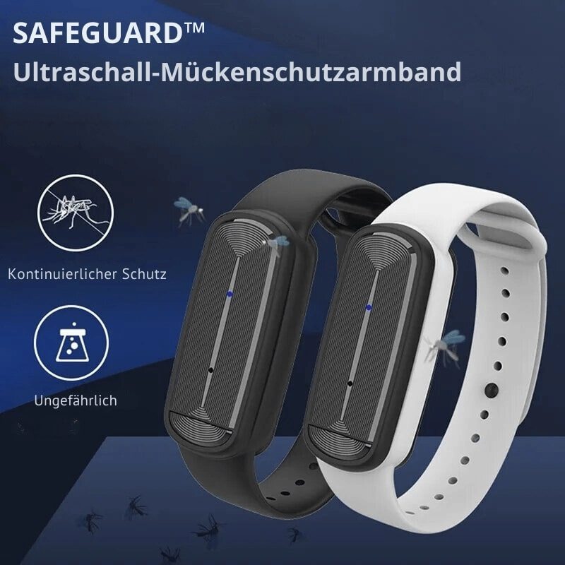 SafeGuard™ - Ultraschall-Mückenschutzarmband