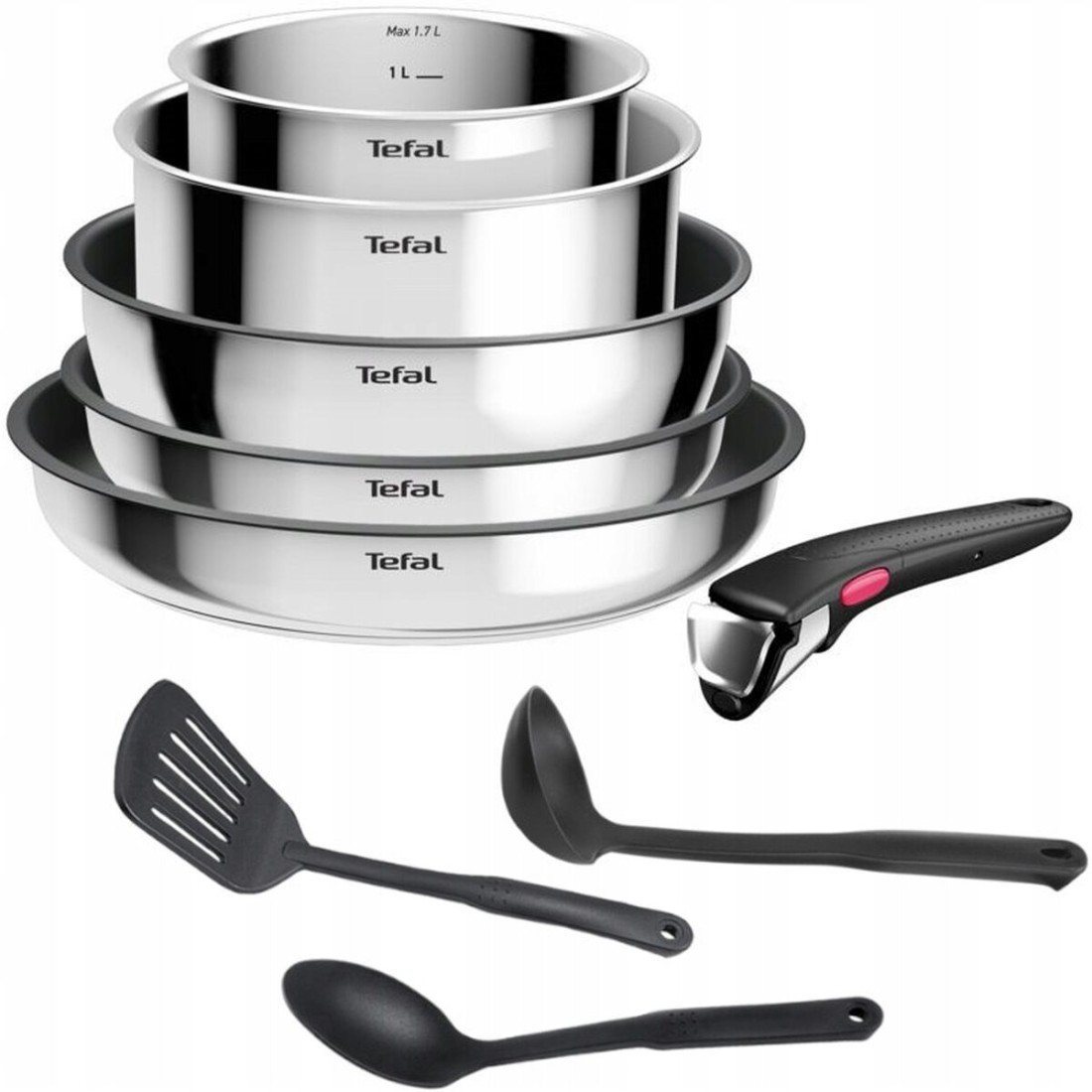 Tefal Ingenio Cook Eat Pfannenset 9-teilig