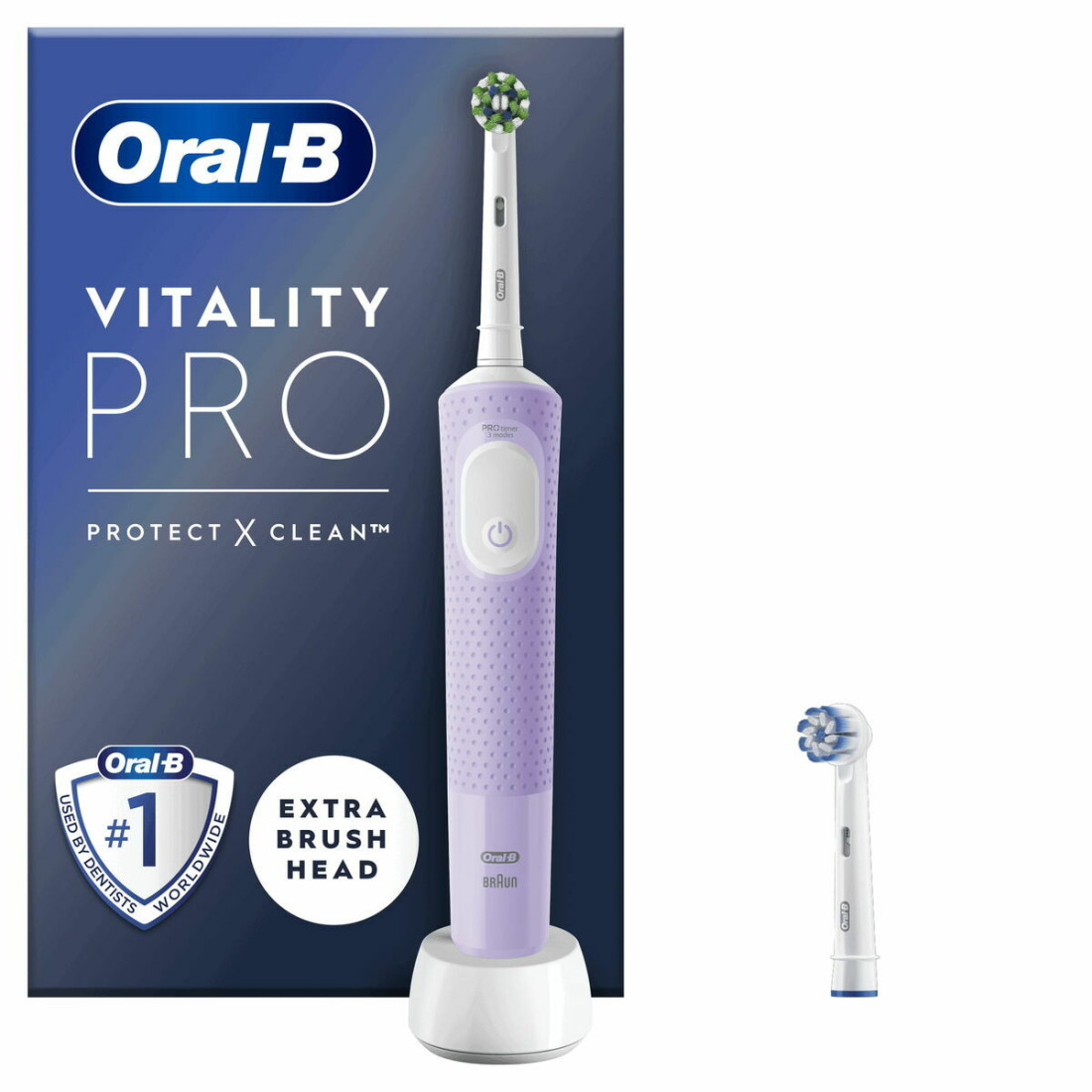 Oral-B Vitality Pro Elektrische Zahnbürste Violett
