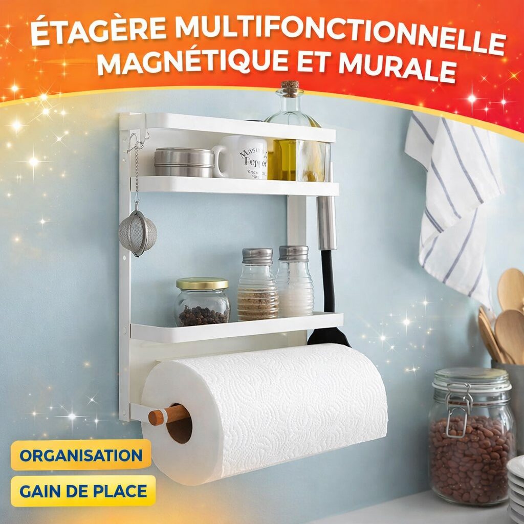 Mehrzweck-Magnet- und Wandregal