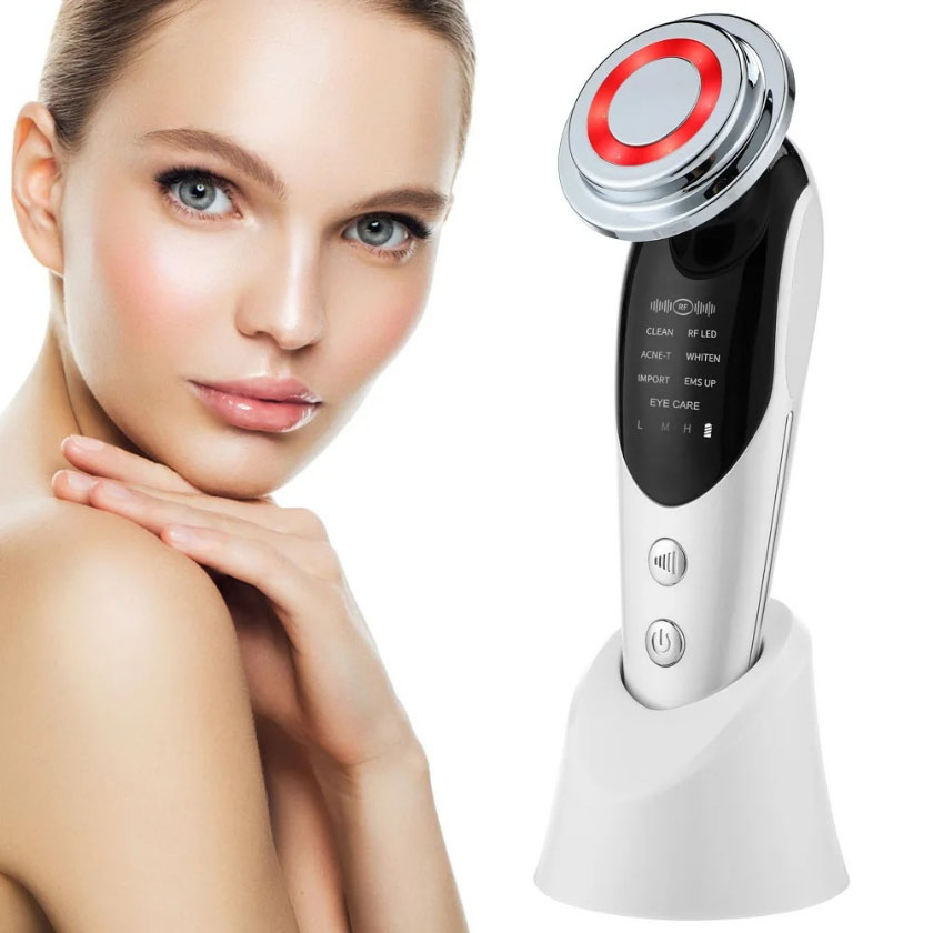 7-in-1-Gesichtsbehandlungsgerät - EMS und LEDs