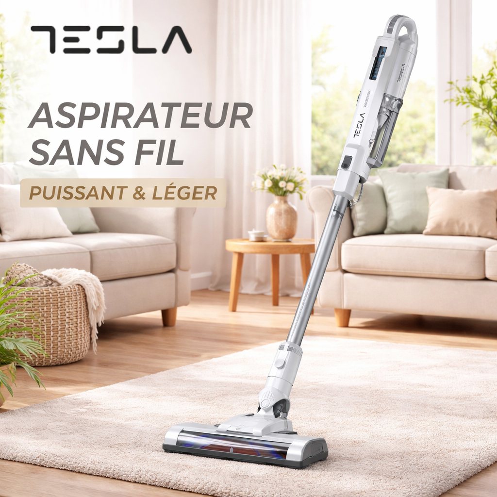 Akku-Staubsauger TESLA