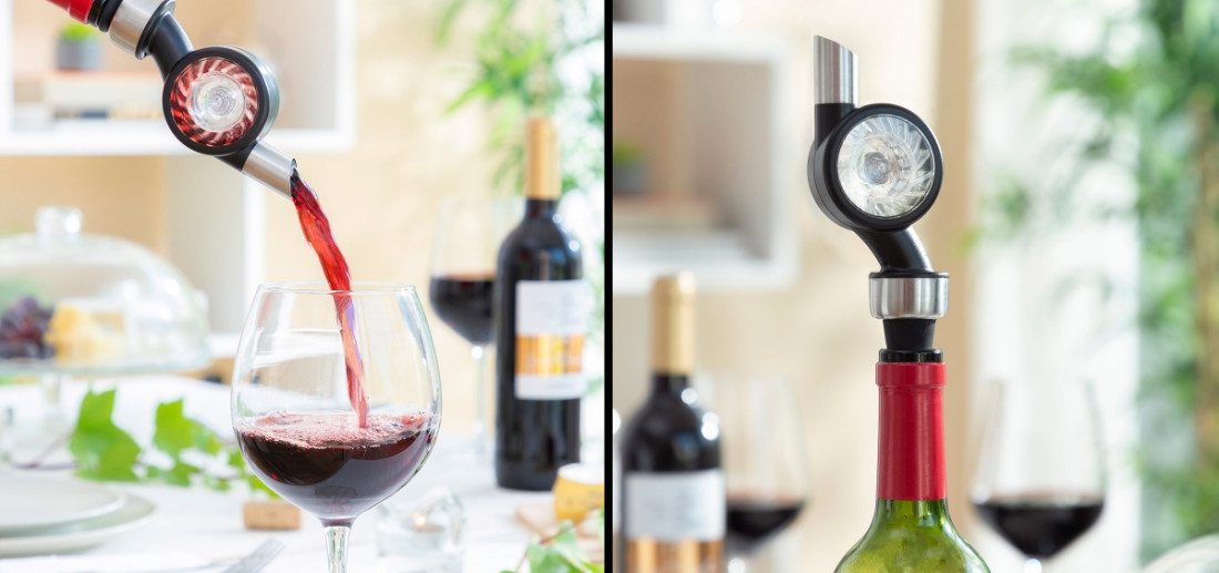 Décanteur à Vin avec Moulin Innovagoods