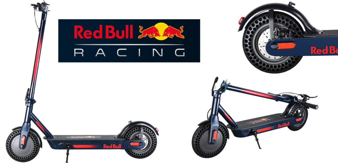 Trottinette électrique Race Teen 8,5'' Redbull - Feu Vert