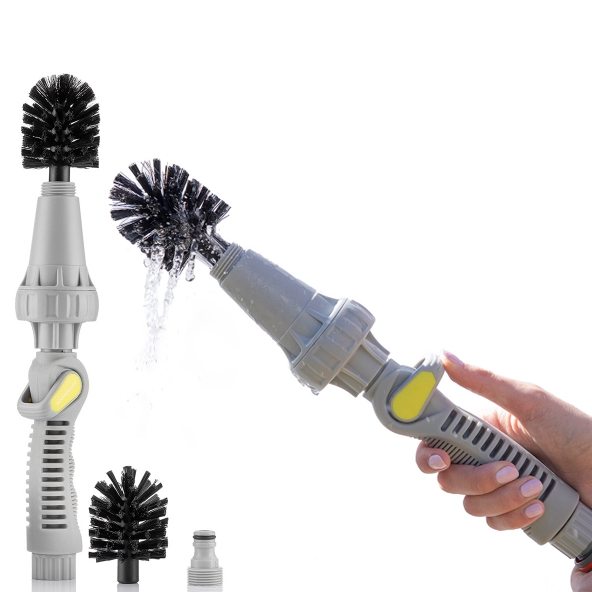 Rotierende Bürste für die Düse