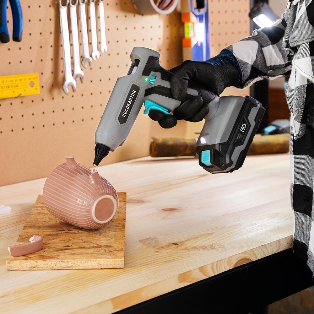 Kabellose Heißklebepistole CecoRaptorPerfect