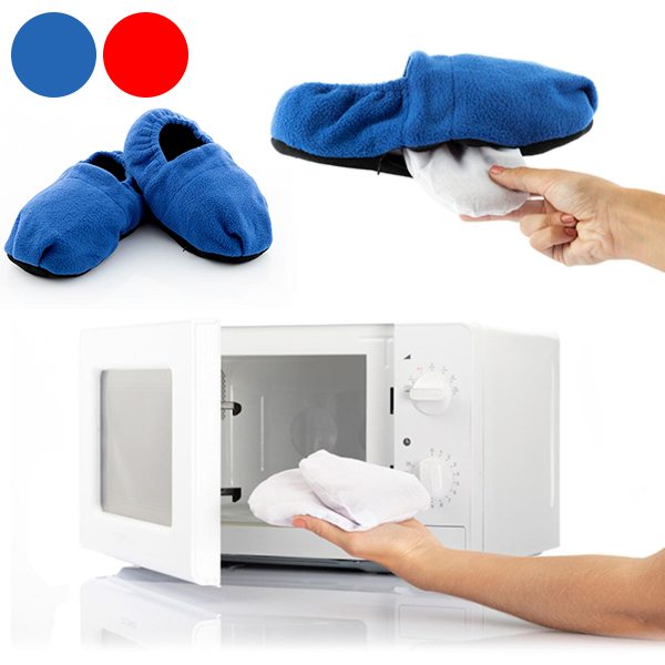 Wärmende Hausschuhe Mikrowelle