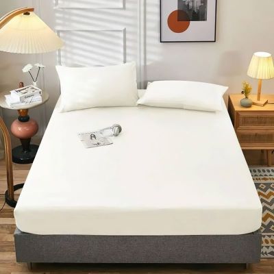 Oratam Drap-Housse Premium uni coton bonnet 32cm