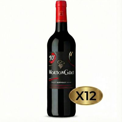 12 Flaschen Baron Philippe de Rothschild Mouton Cadet 2023