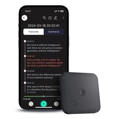 FoCase Rec – Enregistreur vocal intelligent avec IA