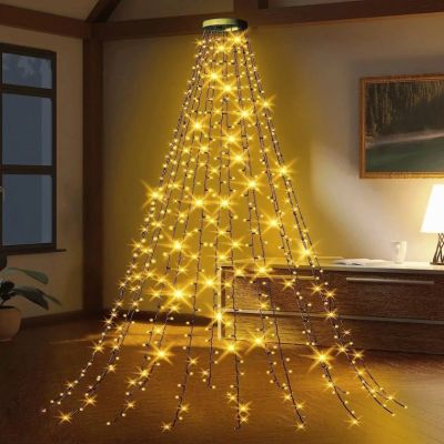 Guirlande Cascade 400 LED pour Sapin de Noël / 2 mètres