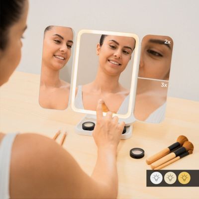 Miroir de Maquillage Rechargeable