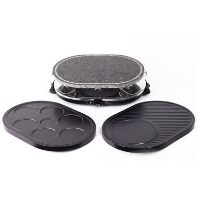 Raclettegerät 8 Personen 3 in 1 Ohmex OHM-GRIL-4004