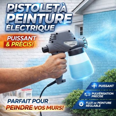 Pistolet à peinture électrique