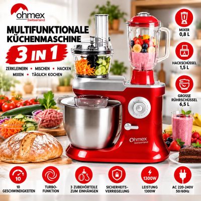 Küchenmaschine 6.5 L