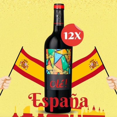 Olé 2022 Tempranillo - Pack 12 Flaschen