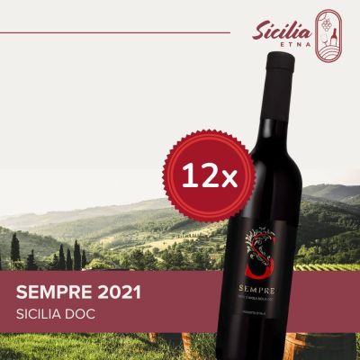 12 Flaschen Sempre 2021 Sicilia DOC