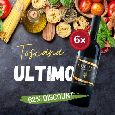 Ultimo 2021 Poggio Capponi Toscana IGT - 6er-Karton