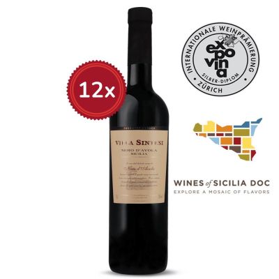 12 Flaschen Villa Sintesi 2025 Sicilia DOC