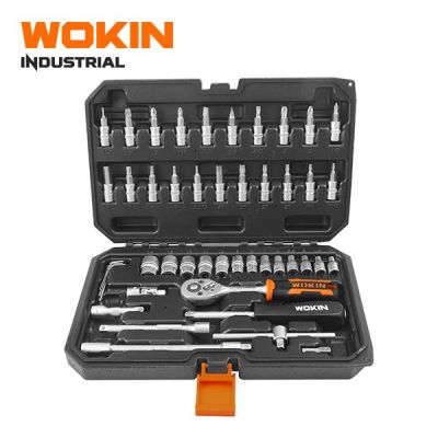 Set de clés à douilles WOKIN 46 pièces