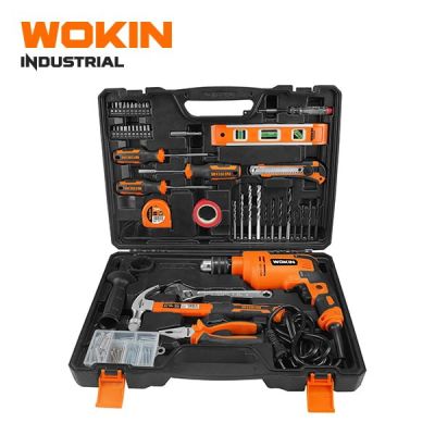 Perceuse à Percussion Wokin avec 116 Accessoires
