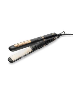 Fer à lisser à vapeur professionnel revêtu Steam Ceramic & Keratin Bellissima