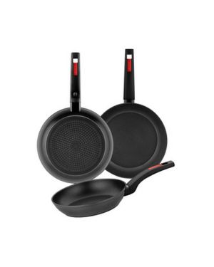 3er-Set Monix All-Fire-Pfannen davon Induktion