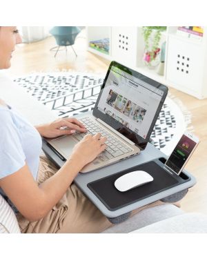 Table d'ordinateur portable avec coussin