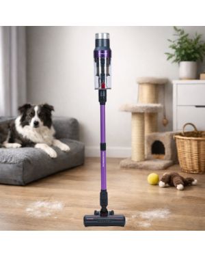 Aspirateur sans fil Schneider avec brosse spéciale animaux
