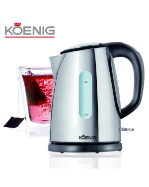 Kabelloser Wasserkocher Chrome Line 1 L Koenig