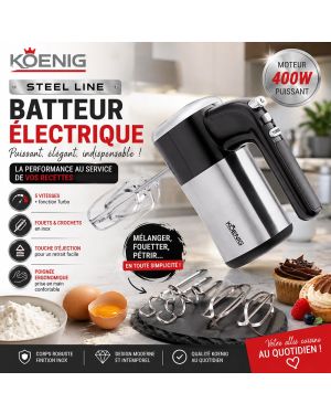 Batteur électrique Steel Line