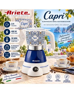 Moka Capri elektrische Kaffeemaschine