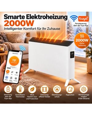 Smarte Elektroheizung 2000W