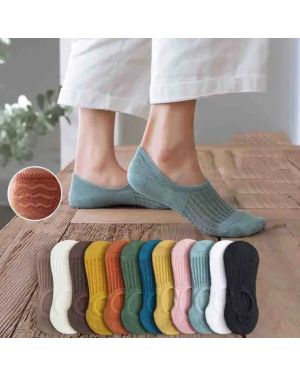 Lot de 5 Paires de Chaussettes Courtes en Coton