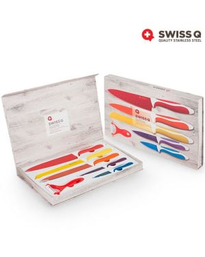 Swiss Q Edelstahl Messerset