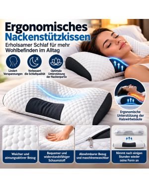 Ergonomisches Nackenkissen