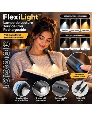 FlexiLight™ Lampe de Lecture Tour de Cou