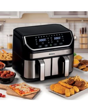 Air Fryer Fritteuse Ariete Doppelte Schubladen 9L