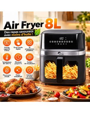 Friteuse Air Fryer 8L
