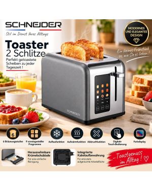 Toaster mit 2 Schlitzen