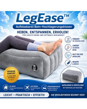 LegEase™ – Aufblasbares Beinlagerungskissen