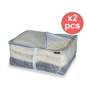 Set mit 2 Aufbewahrungstaschen 55x45x25 cm