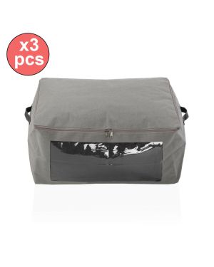 Lot de 3 Sacs de rangement 40 x 25 x 50 cm