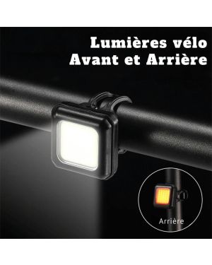 Fahrradlicht-Set für vorne und hinten
