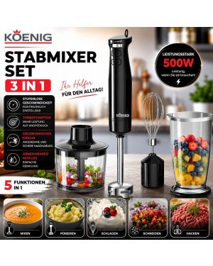 Koenig 3-in-1 Stabmixer