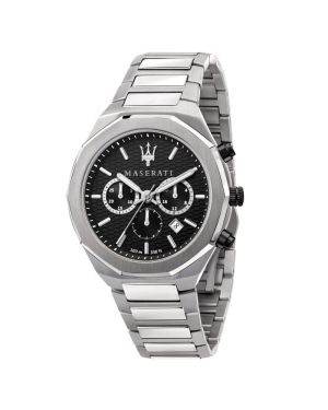 Montre Homme Maserati Chrono Stile Watch - Black Dial
