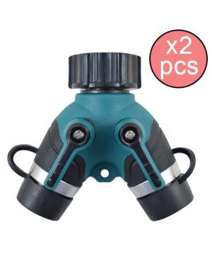 2er-Pack Doppelausgangs-Ventilmultiplikatoren