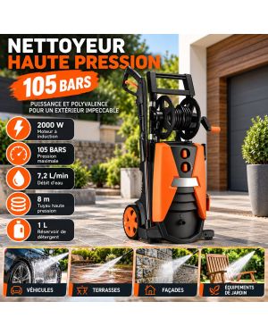 Nettoyeur haute pression 105 bars