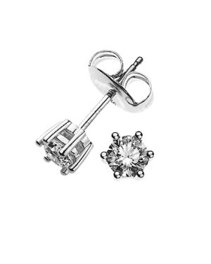 Boucles d'oreilles Solitaire...
